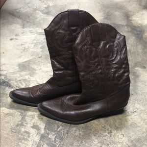 Rampage cowgirl boots